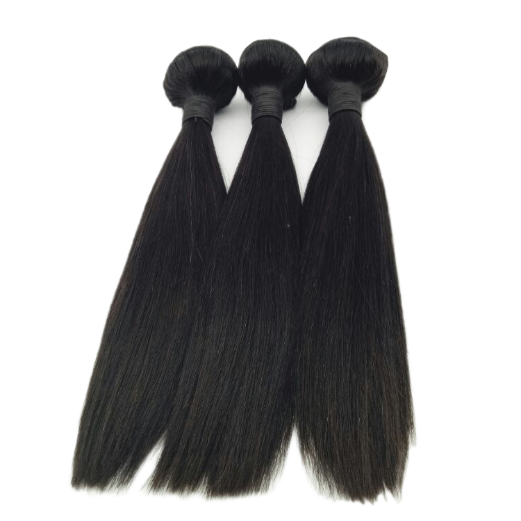 Raw Brazilian Human Virgin Hair Weave Soft And Silky Hair Bundles No Shedding No Tangling   LM204